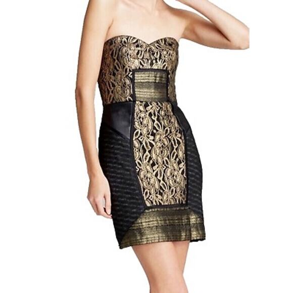 New Nicole Miller Strapless Dress‎ - Picture 2 of 9